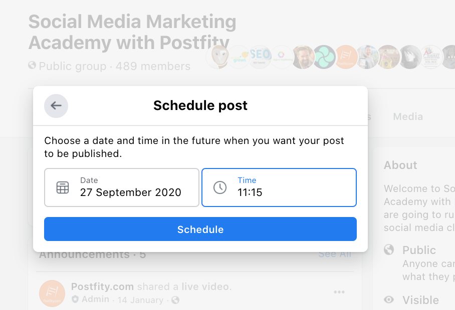 How to automate posts in FB groups 2