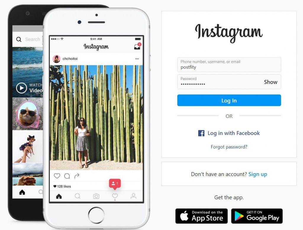 how to post to instagram from your laptop login 
