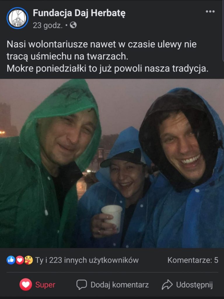 Social media for nonprofits: Volunteers for the Polish organization combating homelessness "Daj Hebatę"