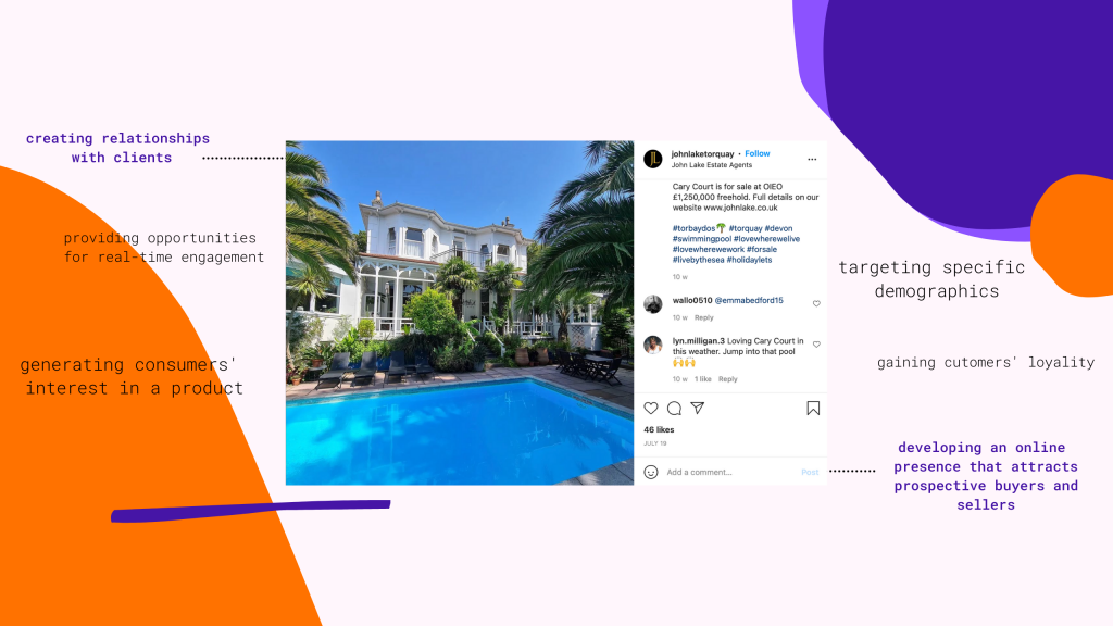 Reasons why you should use social media for real estate