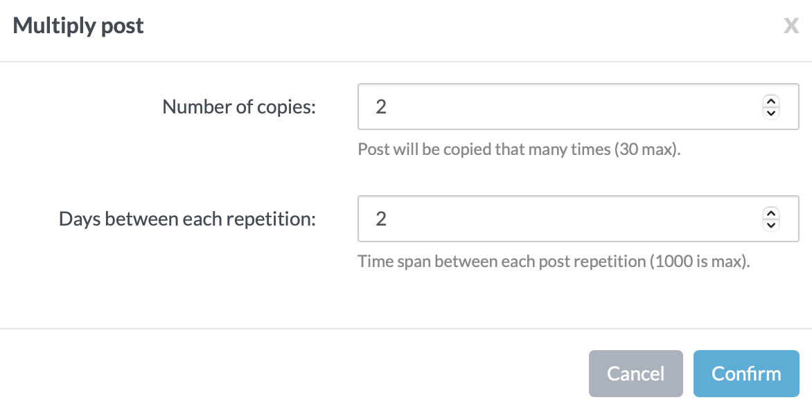 Multiplying a Postfity post will make Twitter marketing easier