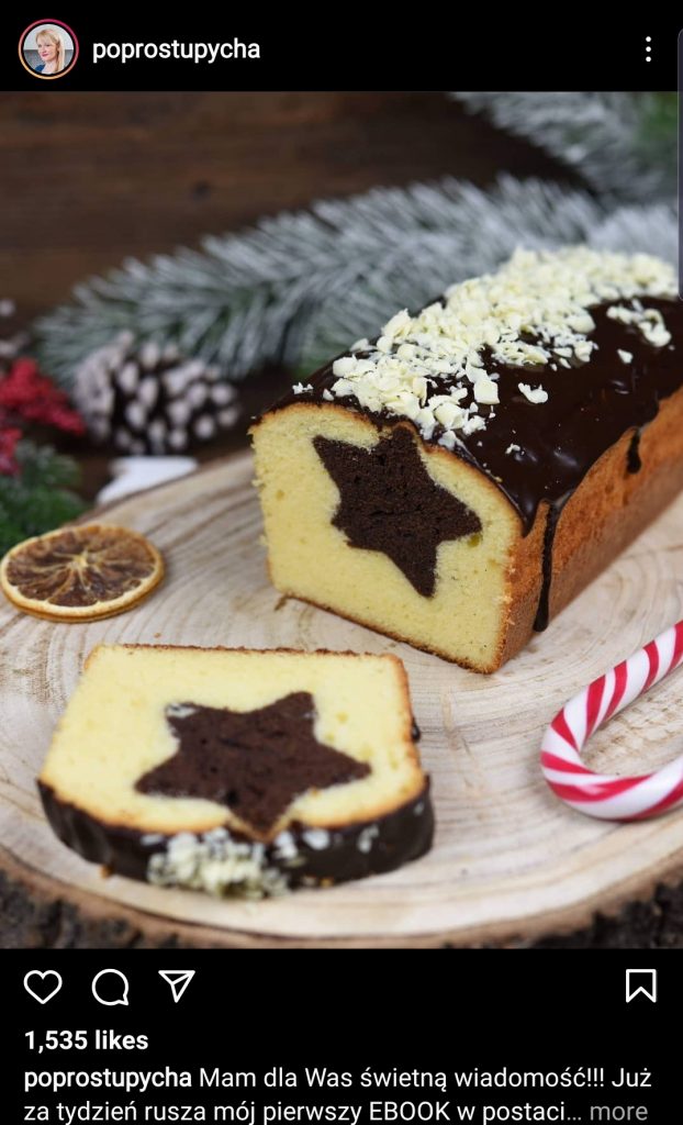 Christmas ideas for posts: A creatively adorned holiday cake by @poprostupycha